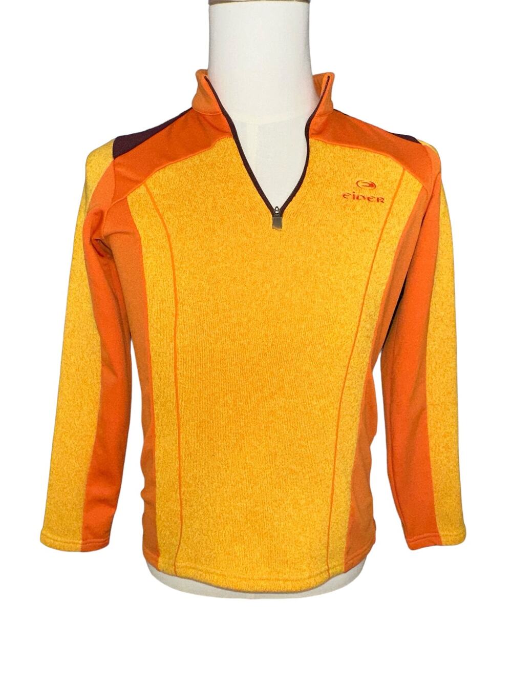 Eider Women's Medium Pull Over Yellow and Orange Medium